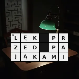 Rozwiązanie krzyżówki: arachnofobia - lęk przed pająkami | hasła, synonimy i podpowiedzi Hasło krzyżówkowe arachnofobia - lęk przed pająkami – rozwiązanie, synonimy, podpowiedzi i definicje krzyżówkowe